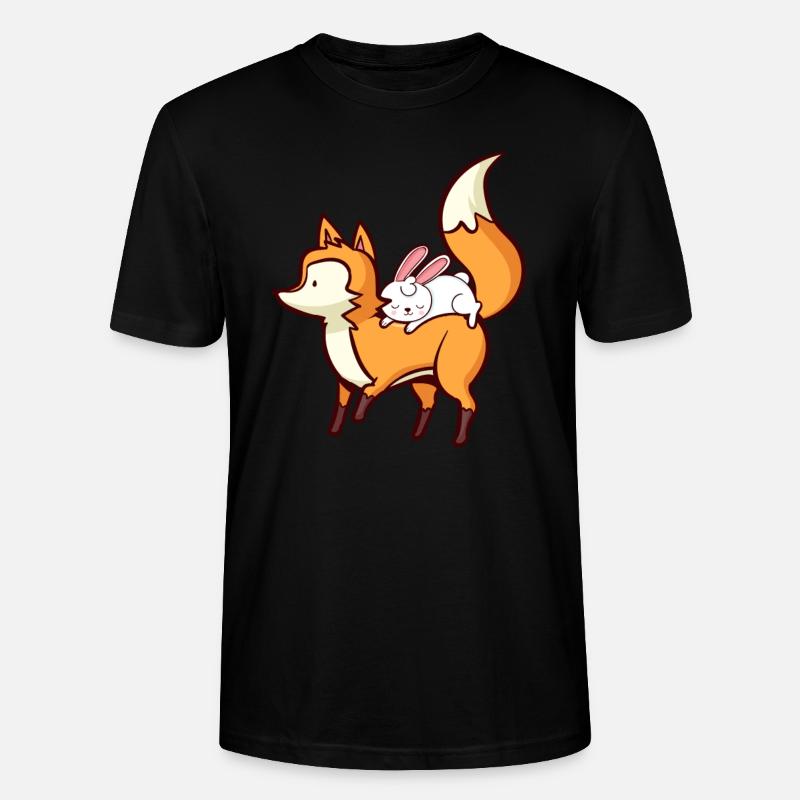 Fuchs - Stanley/Stella Unisex Bio-T-Shirt CRAFTER - Schwarz