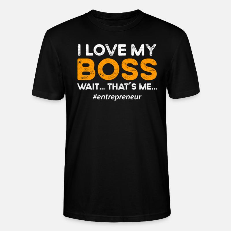 Entrepreneur - Stanley/Stella Unisex Bio-T-Shirt CRAFTER - Schwarz