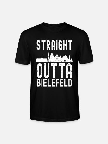 Bielefeld - Stanley/Stella Unisex Bio-T-Shirt CRAFTER - Schwarz