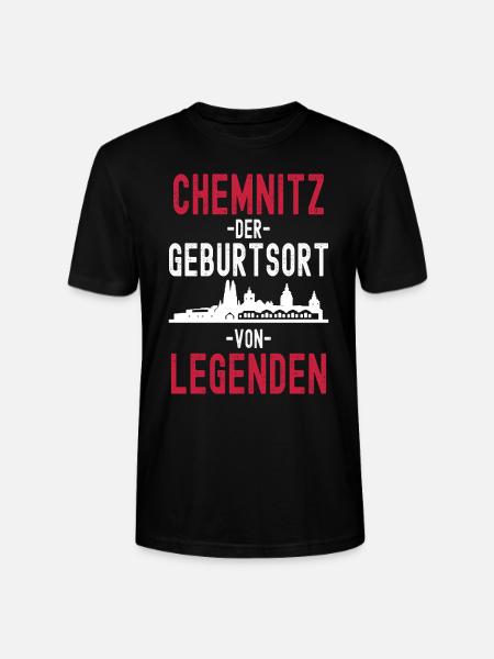 Chemnitz - Stanley/Stella Unisex Bio-T-Shirt CRAFTER - Schwarz