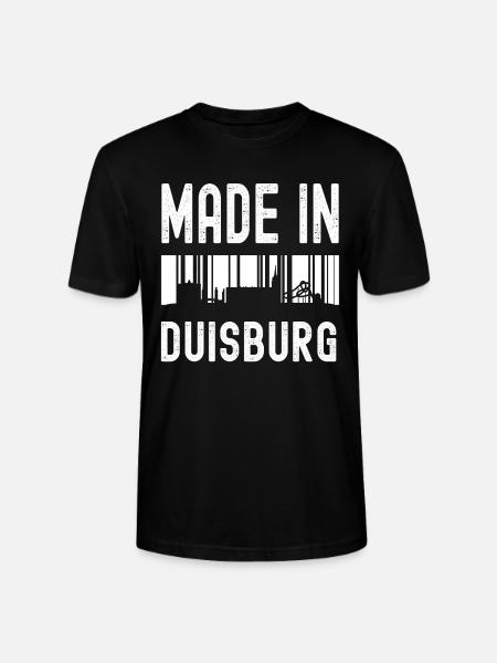 Duisburg - Stanley/Stella Unisex Bio-T-Shirt CRAFTER - Schwarz