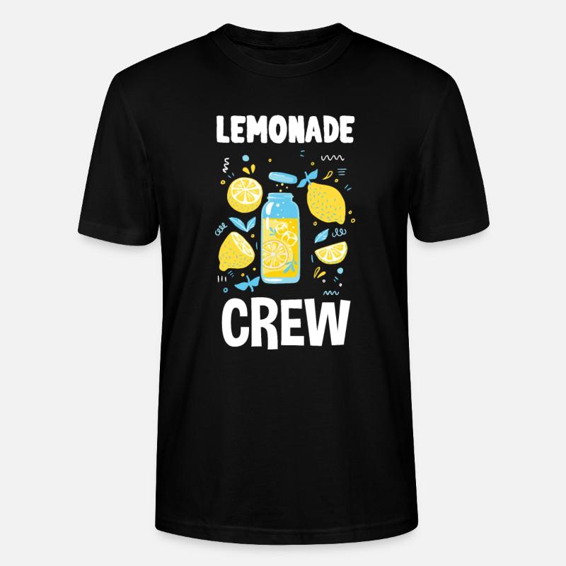 Lemonade Crew Juice Stand - Stanley/Stella Unisex Bio-T-Shirt CRAFTER - Schwarz