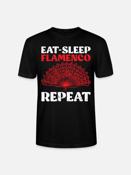 Flamenco - Stanley/Stella Unisex Bio-T-Shirt CRAFTER - Schwarz