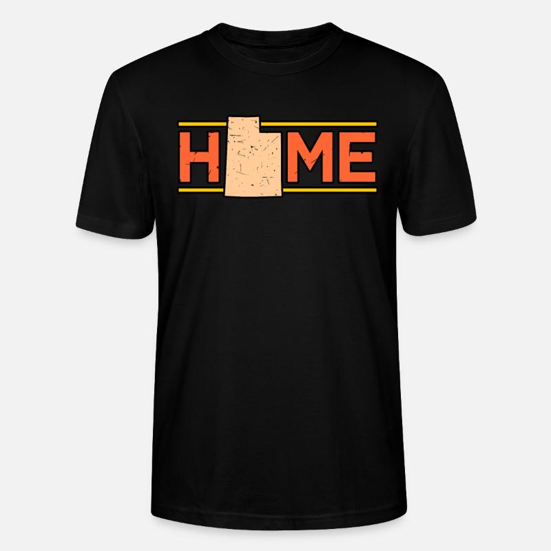 Utah haus geschenk - Stanley/Stella Unisex Bio-T-Shirt CRAFTER - Schwarz