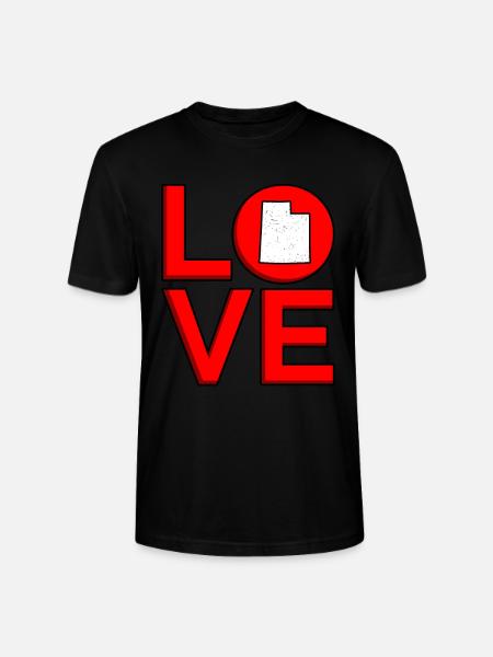Dear Utah Gift - Stanley/Stella CRAFTER Unisex Organic T-Shirt - black
