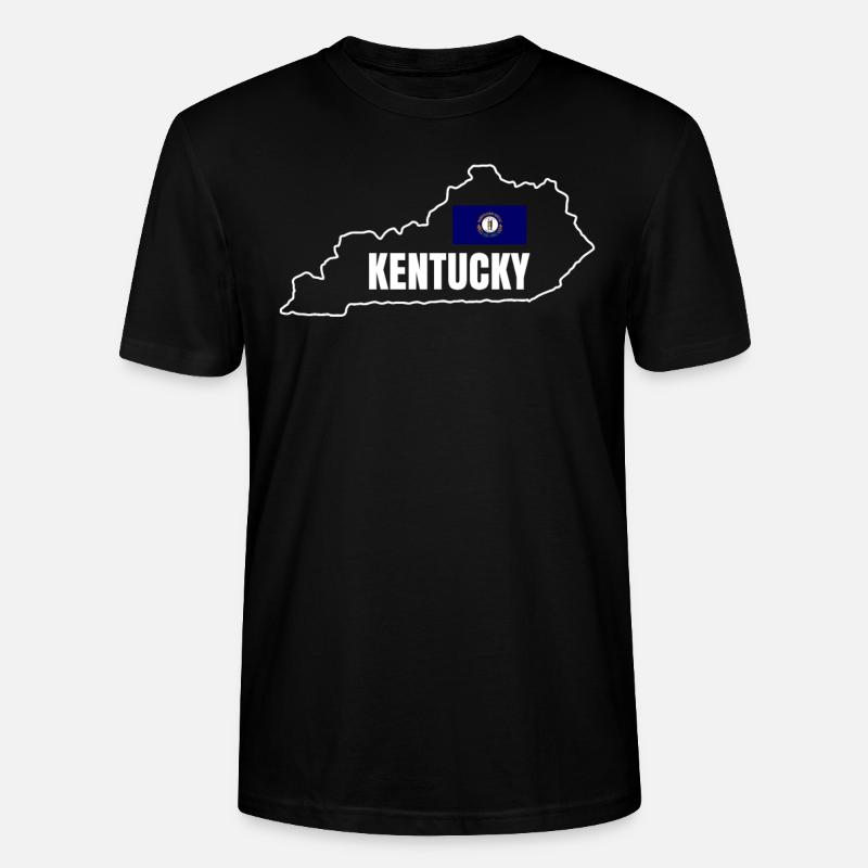 Kentucky Home Pride Geschenk - Stanley/Stella Unisex Bio-T-Shirt CRAFTER - Schwarz