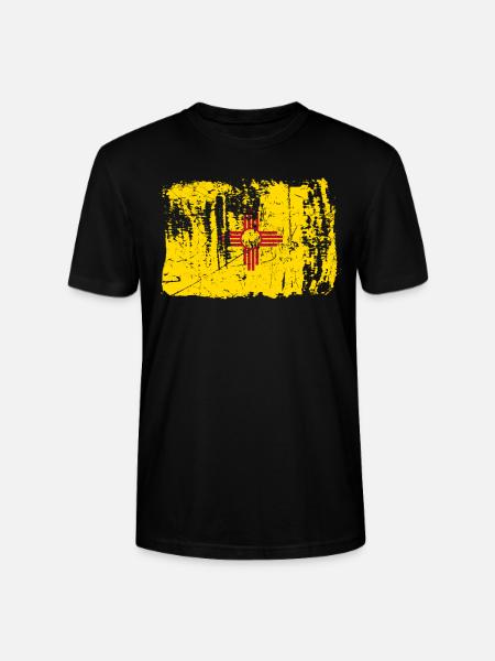 New Mexico Home Gift - Stanley/Stella CRAFTER Unisex Organic T-Shirt - black