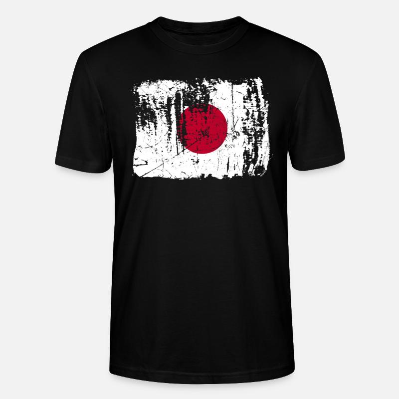 Japan-stolz-geschenk - Stanley/Stella Unisex Bio-T-Shirt CRAFTER - Schwarz