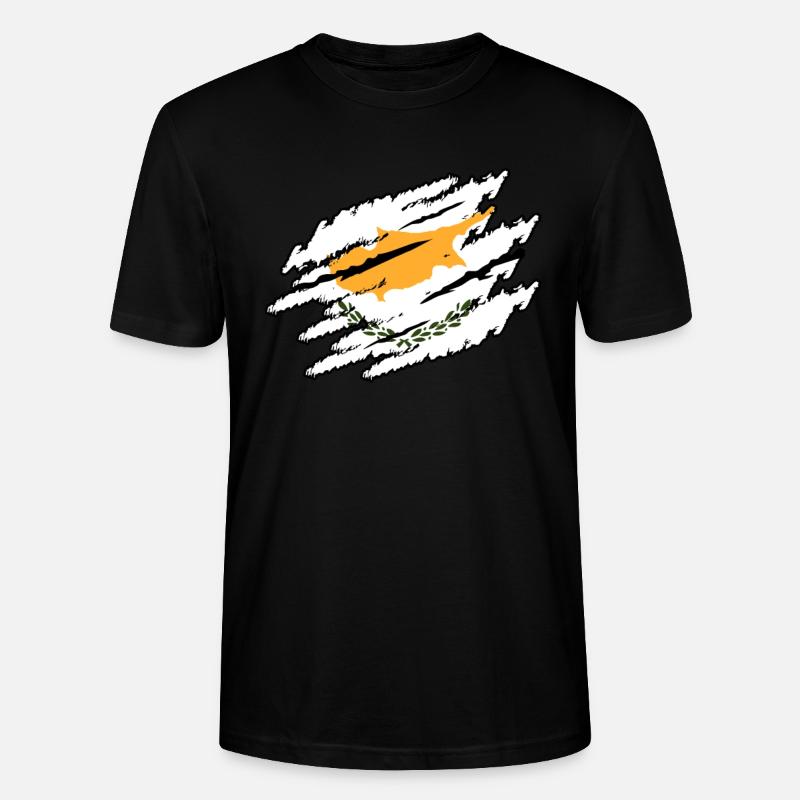 Zypern - Stanley/Stella Unisex Bio-T-Shirt CRAFTER - Schwarz