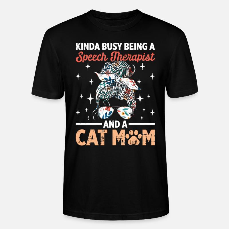 Sprachtherapeut Logopäde Geschenk - Stanley/Stella Unisex Bio-T-Shirt CRAFTER - Schwarz