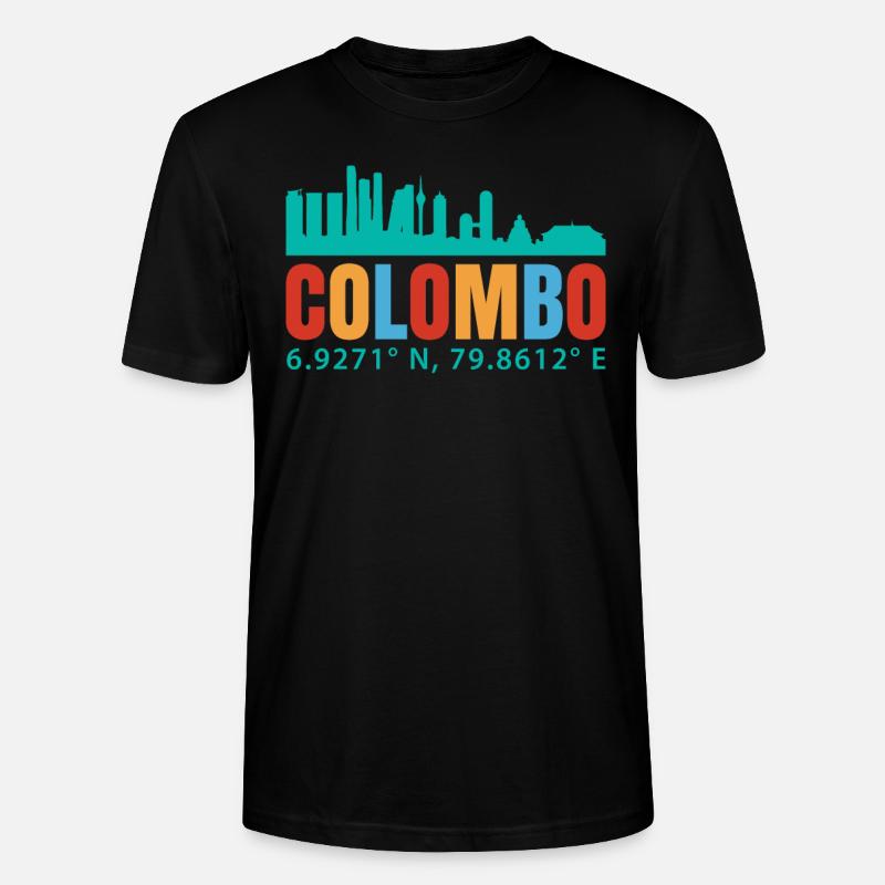 Colombo - Stanley/Stella Unisex Bio-T-Shirt CRAFTER - Schwarz