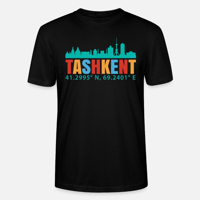Taschkent - Stanley/Stella Unisex Bio-T-Shirt CRAFTER - Schwarz
