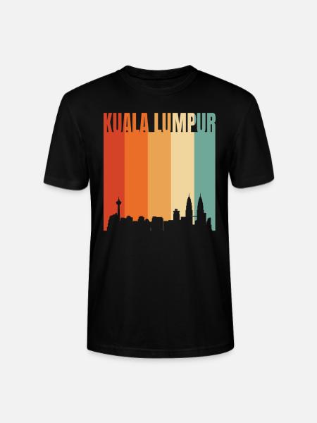 Kuala Lumpur - Stanley/Stella CRAFTER Unisex Organic T-Shirt - black