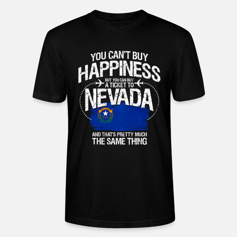 Nevada - Stanley/Stella Unisex Bio-T-Shirt CRAFTER - Schwarz