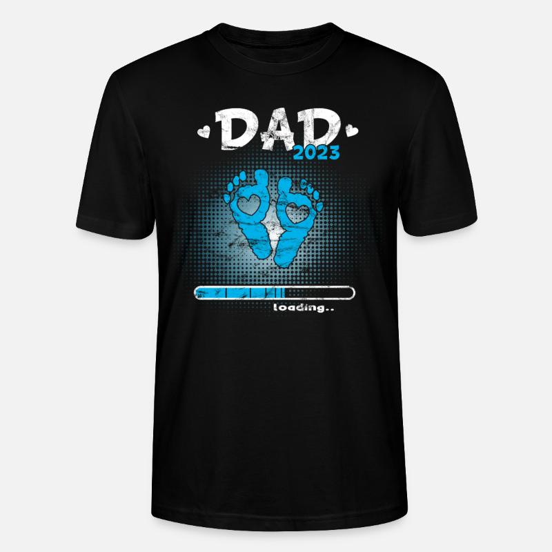 Schwangerschaft Junge Oder Mädchen 2023 - Stanley/Stella Unisex Bio-T-Shirt CRAFTER - Schwarz