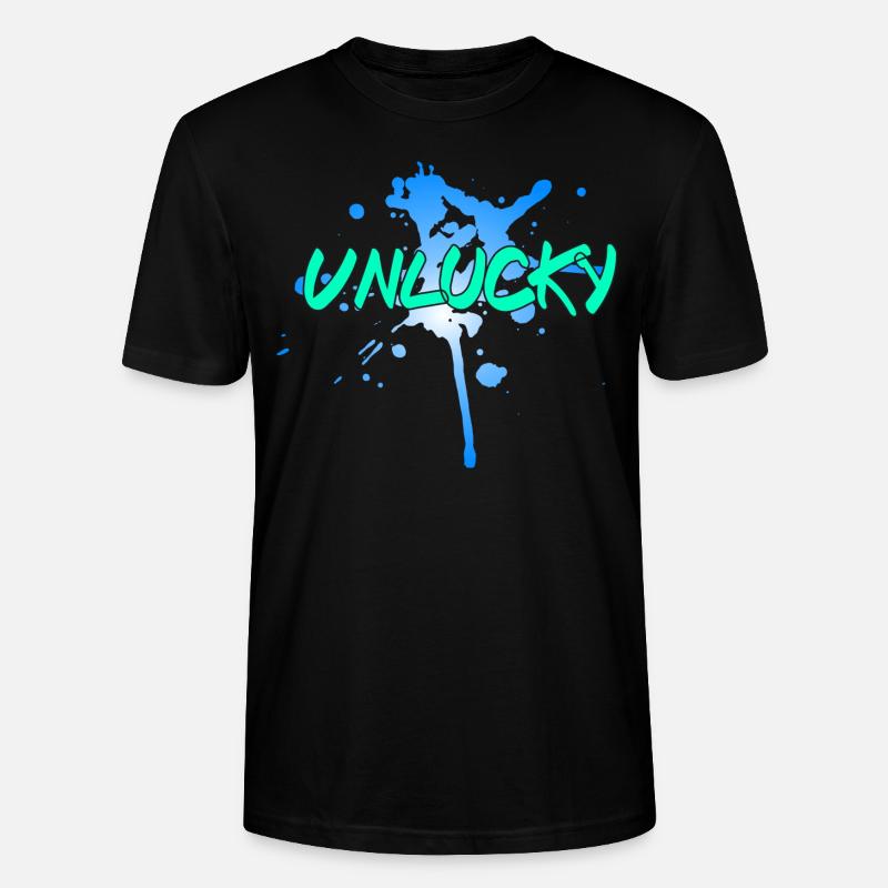 Unlucky - Stanley/Stella Unisex Bio-T-Shirt CRAFTER - Schwarz