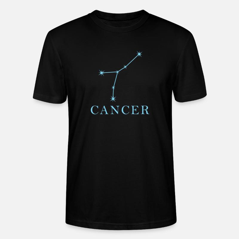 Sternkonstellation Sternzeichen Krebs - Stanley/Stella Unisex Bio-T-Shirt CRAFTER - Schwarz