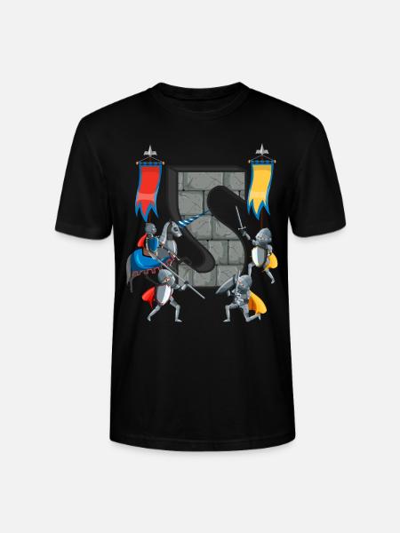 Medieval Knights Medieval History - Stanley/Stella CRAFTER Unisex Organic T-Shirt - black