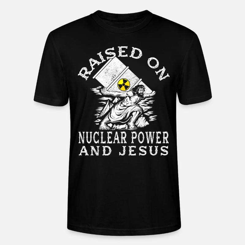 Nuclear Engineers - Nuclear Engineer - Stanley/Stella CRAFTER Unisex Organic T-Shirt - black