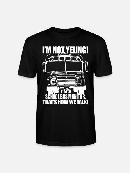Schulbuswärter - Schulbusfahrer - Stanley/Stella Unisex Bio-T-Shirt CRAFTER - Schwarz