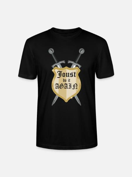 Ren Faire Kostüm - Mittelalterliche Trübungs - Stanley/Stella Unisex Bio-T-Shirt CRAFTER - Schwarz
