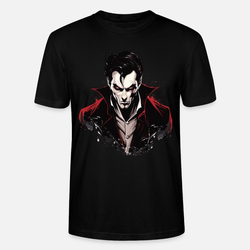 Costume d’Halloween cool - Vampire effrayant - T-shirt bio CRAFTER Stanley Stella Unisexe - noir