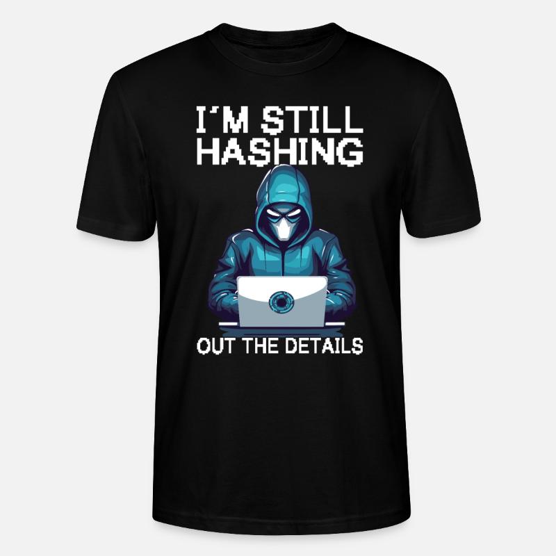 Ethischer Hacking -Analyst Ethische - Stanley/Stella Unisex Bio-T-Shirt CRAFTER - Schwarz