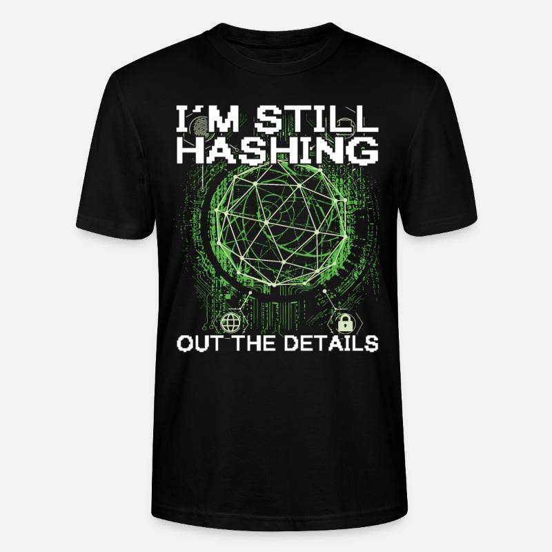 Ethischer Hacking -Analyst Ethische - Stanley/Stella Unisex Bio-T-Shirt CRAFTER - Schwarz