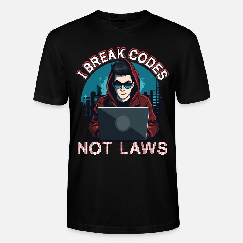 Ethischer Hacking -Analyst Ethische - Stanley/Stella Unisex Bio-T-Shirt CRAFTER - Schwarz