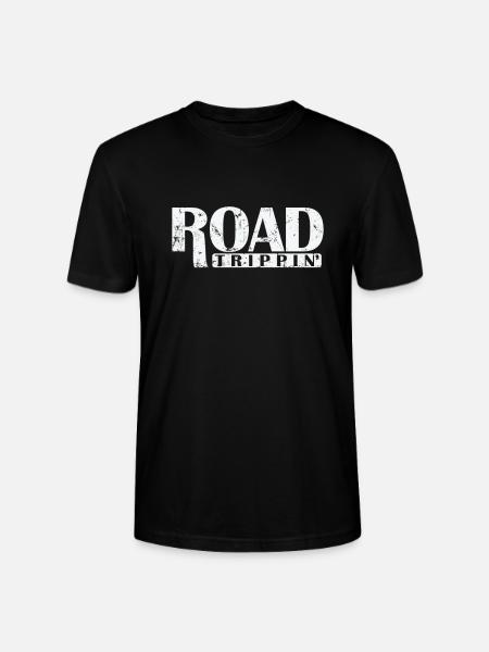 Road Trippin' Auto Route Adventure - Stanley/Stella CRAFTER Unisex Organic T-Shirt - black