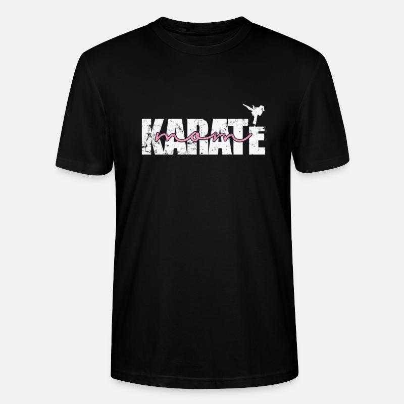 Karate Mom - Stanley/Stella Unisex Bio-T-Shirt CRAFTER - Schwarz