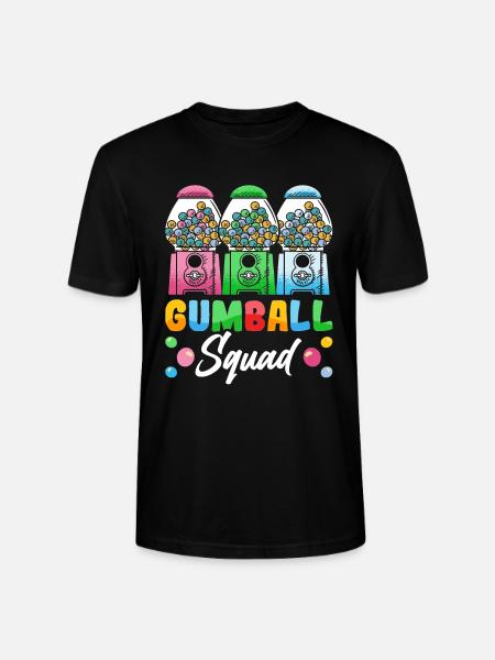 Funny chewing gum machine - Stanley/Stella CRAFTER Unisex Organic T-Shirt - black