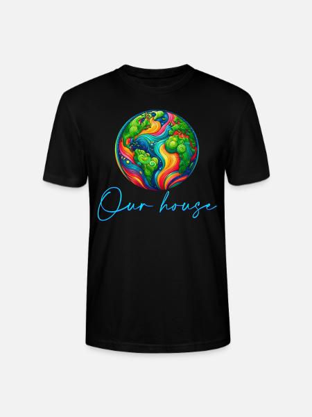 World - Stanley/Stella CRAFTER Unisex Organic T-Shirt - black