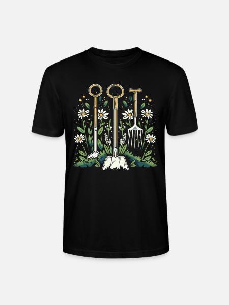 Permakultur Lebensmittel Compost - Stanley/Stella Unisex Bio-T-Shirt CRAFTER - Schwarz