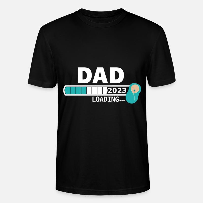 DAD 2023 loading... - Stanley/Stella Unisex Bio-T-Shirt CRAFTER - Schwarz