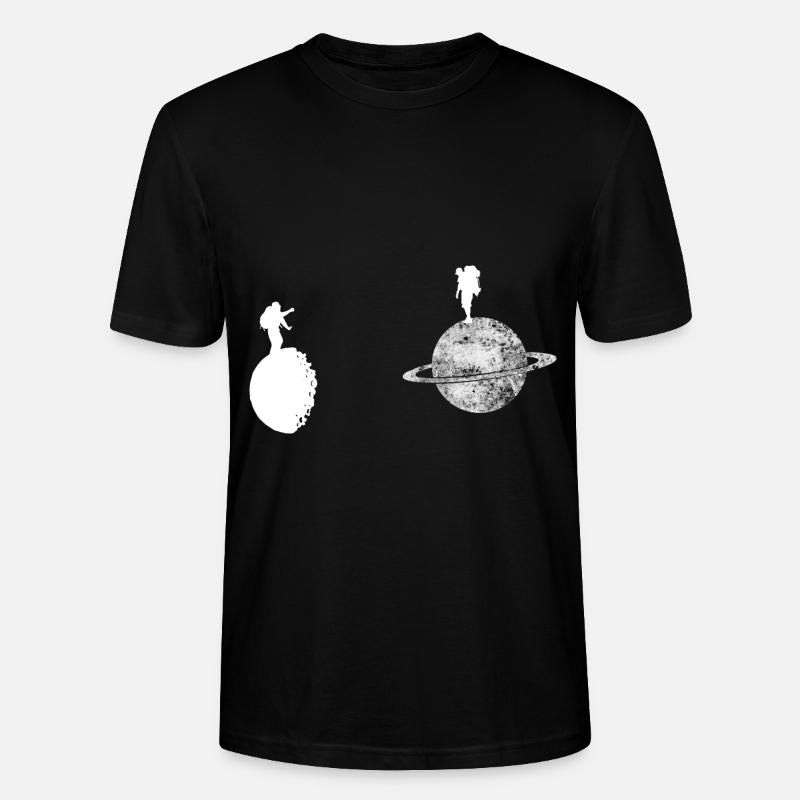 Planète - Vagabond - (2) - T-shirt bio CRAFTER Stanley Stella Unisexe - noir