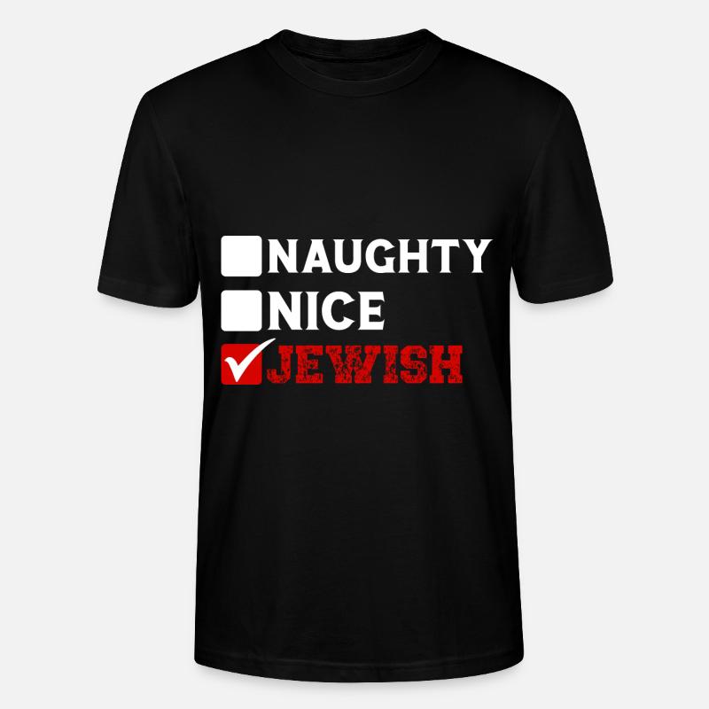 Hanoukka Hanoukka Hanoukka - T-shirt bio CRAFTER Stanley Stella Unisexe - noir