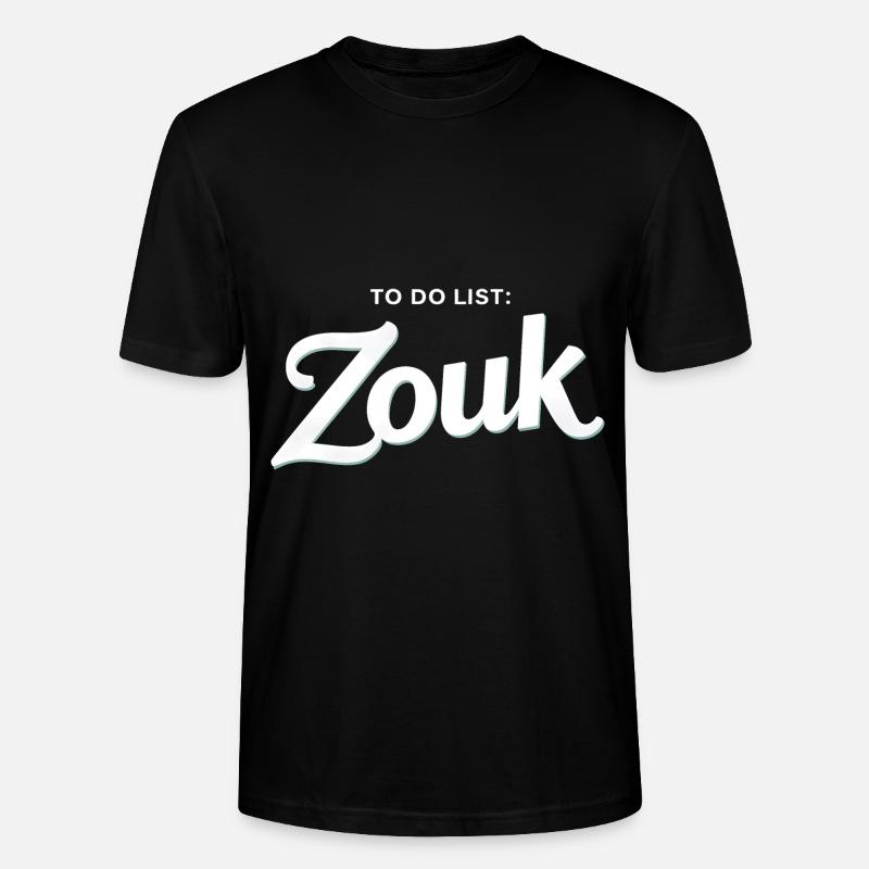 Zouk-Tanz-Geschenk - Stanley/Stella Unisex Bio-T-Shirt CRAFTER - Schwarz