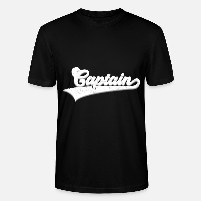 CAPITAINE CAPITAINE - T-shirt bio CRAFTER Stanley Stella Unisexe - noir