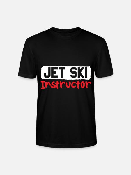 Jet Ski Instructor - Stanley/Stella CRAFTER Unisex Organic T-Shirt - black