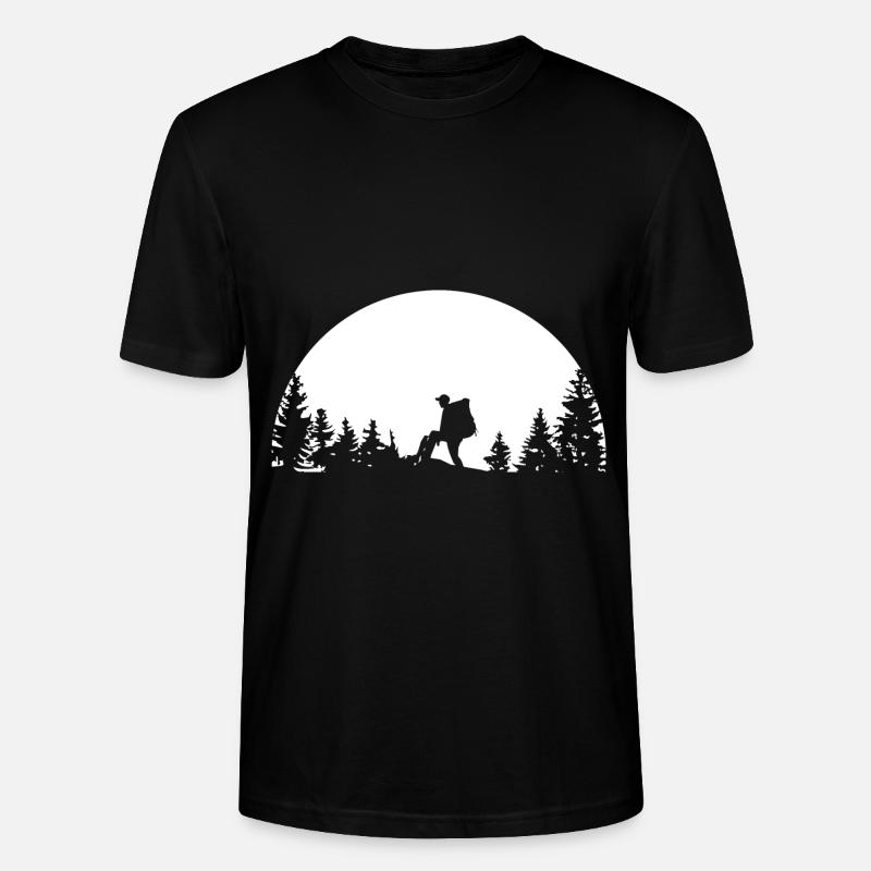 Wanderer - (6) - Stanley/Stella Unisex Bio-T-Shirt CRAFTER - Schwarz