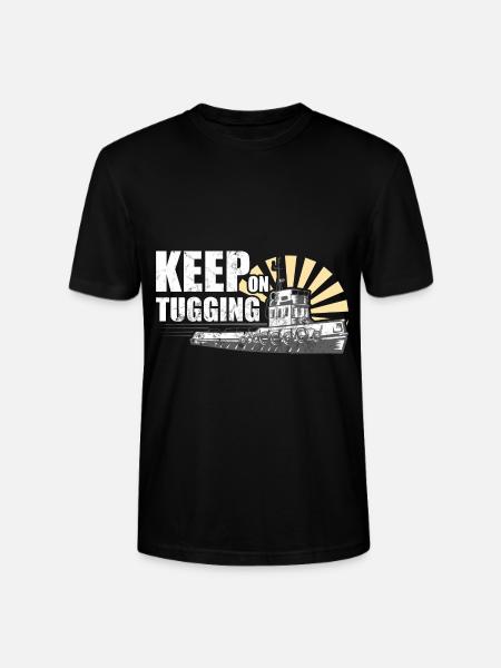 Schlepper Schleppboot Tug Life - Stanley/Stella CRAFTER Unisex Organic T-Shirt - black