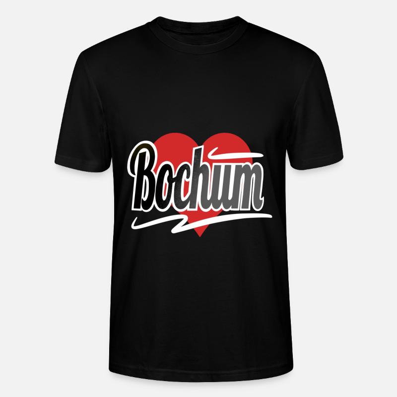 Bochum - Stanley/Stella Unisex Bio-T-Shirt CRAFTER - Schwarz