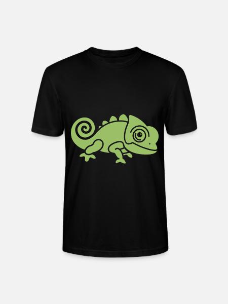 chameleon - Stanley/Stella CRAFTER Unisex Organic T-Shirt - black