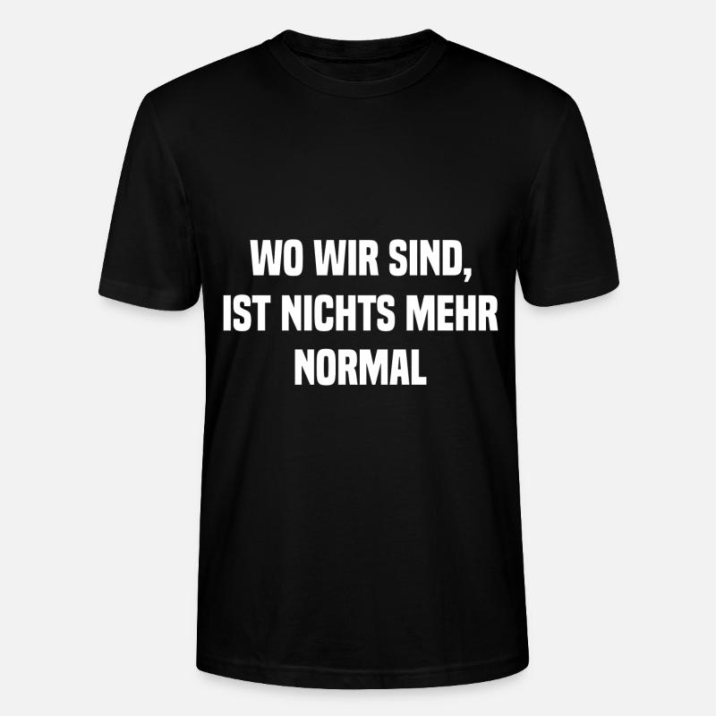 Junggesellenabschied Junggesellen Feiern - Stanley/Stella Unisex Bio-T-Shirt CRAFTER - Schwarz