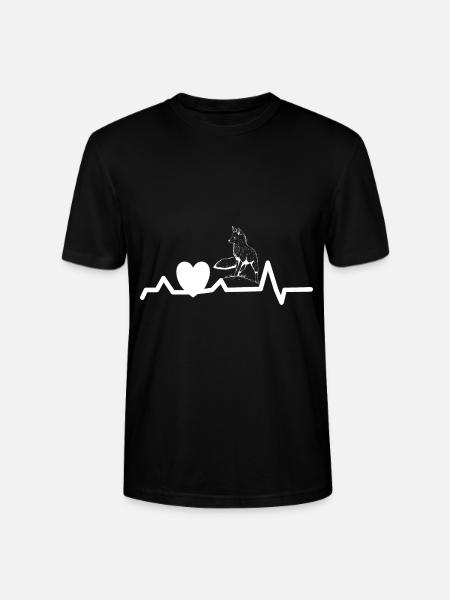 Foxes Fox Animals Fox - Stanley/Stella CRAFTER Unisex Organic T-Shirt - black