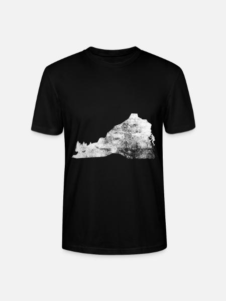 Berg - Klettern - (10) - Stanley/Stella Unisex Bio-T-Shirt CRAFTER - Schwarz