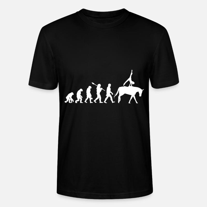Voûte équestre Evolution Équitation - T-shirt bio CRAFTER Stanley Stella Unisexe - noir