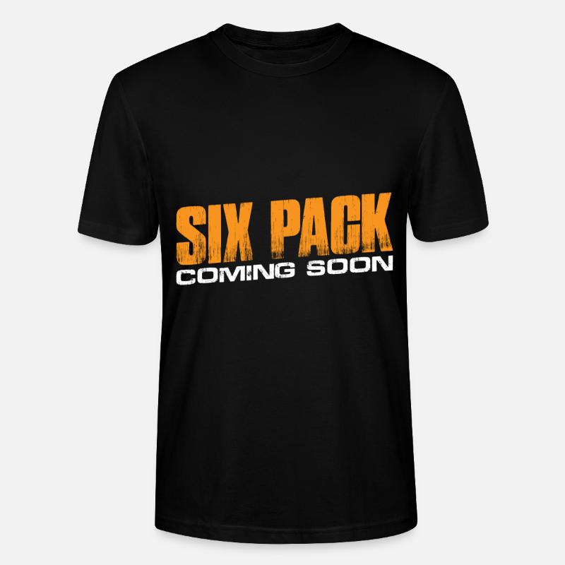 Six Pack Coming Soon 45 - Stanley/Stella Unisex Bio-T-Shirt CRAFTER - Schwarz