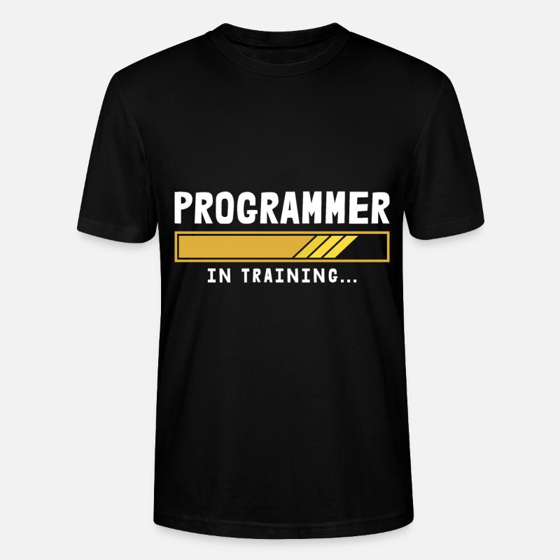 Programmer Coder Software Developer - Stanley/Stella CRAFTER Unisex Organic T-Shirt - black